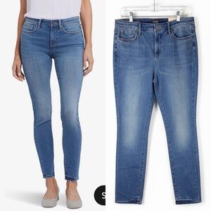 NYDJ Women's Ami Skinny Jeans in Bilbao Crest Size 12